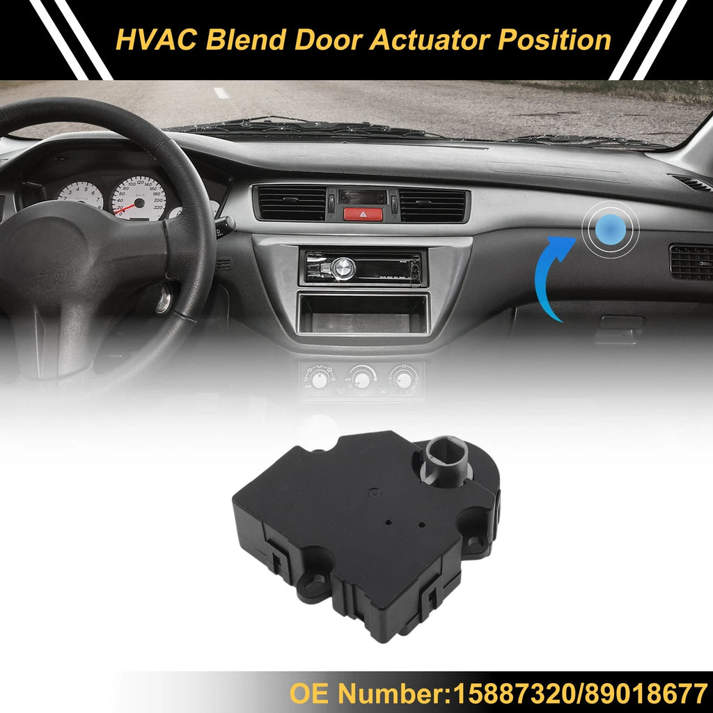 HVAC Heater Blend Door Actuator Replacement for Chevrolet Trailblazer EXT (2003–2004)