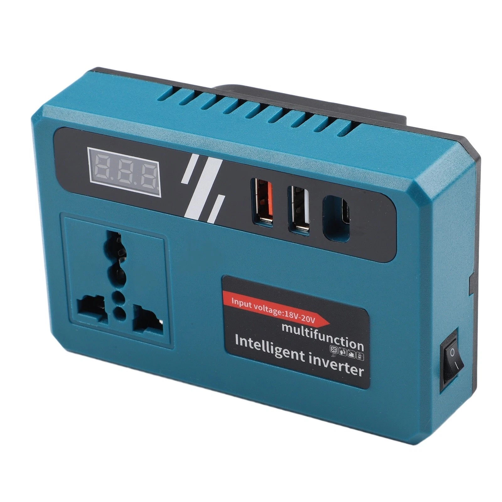 Portable Inverter for DC18V/21V to AC220V Max Load 120W