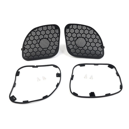 Front Fairing Speakers Mesh Grills for Harley Touring (2015–2023)