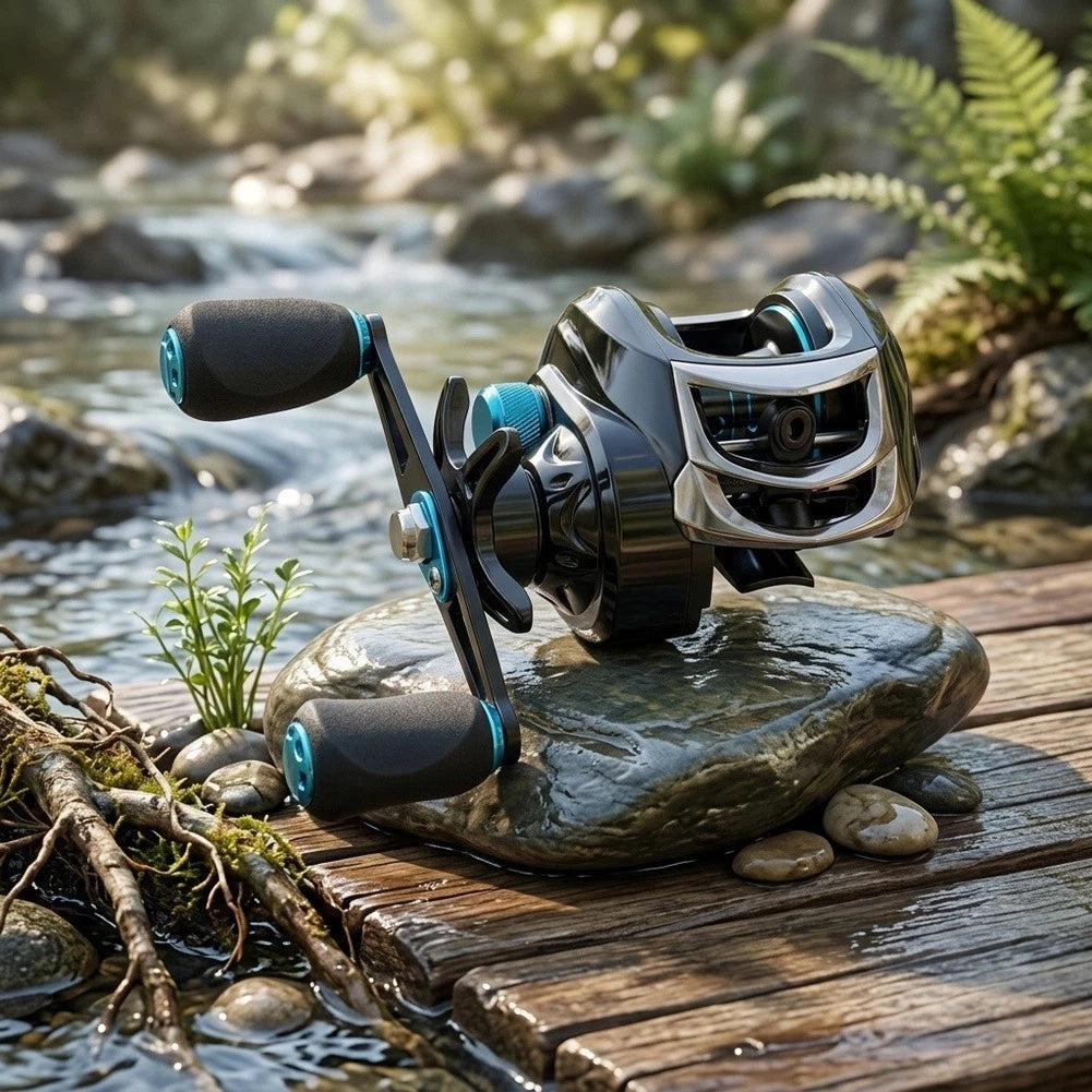 Dual Spool Baitcasting Reel for Long-Term Reliability