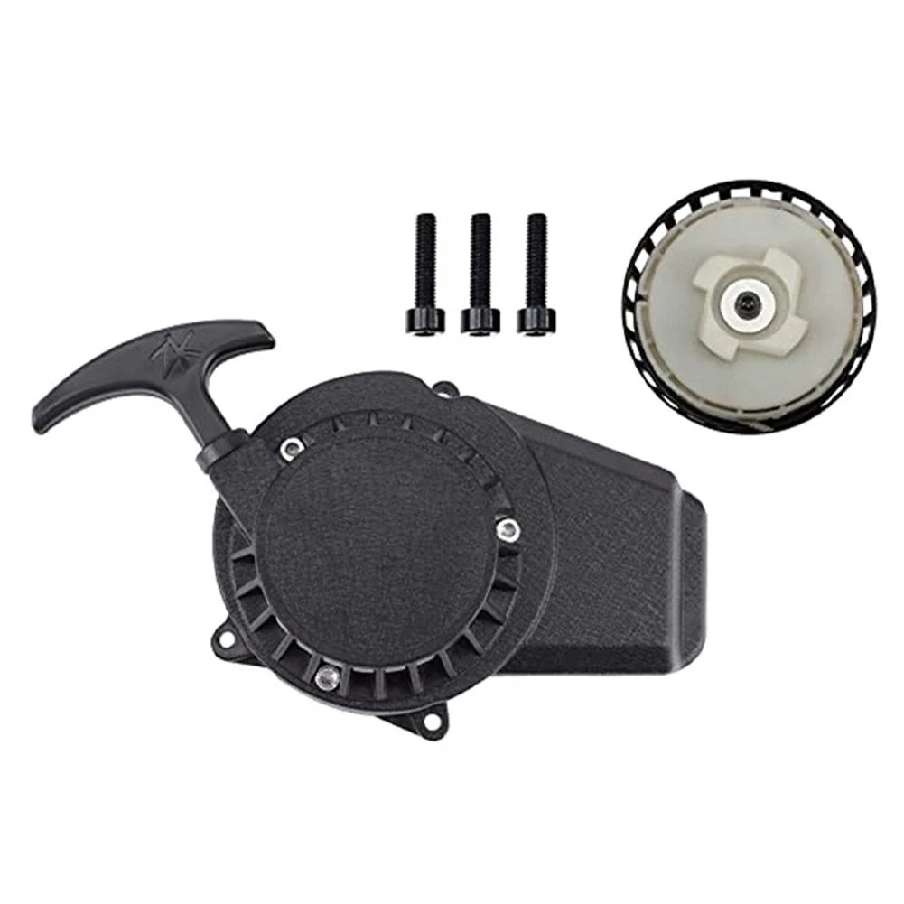 Pull Start Assembly for Motorcycles (No Modification Needed)