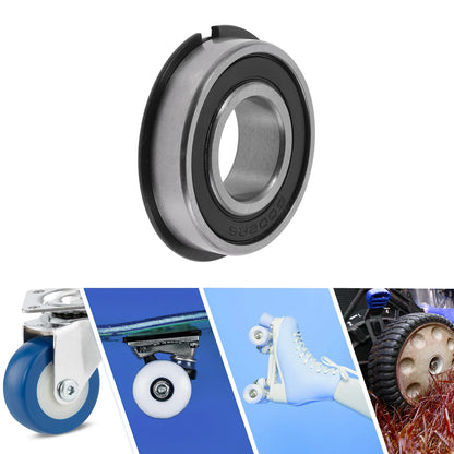 Deep Groove Ball Bearing 6002NR2RS for Scooter Skateboard (15x32x9mm)