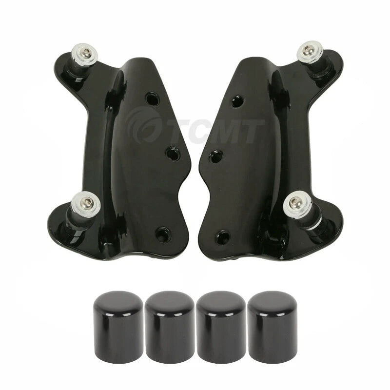 4 Point Docking Hardware Kit & Covers for Harley Touring Electra Glide (2009–2013)