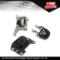 3PCS Engine Mount Set for Ford Escape (2013–2019) 1.5/1.6L Automatic