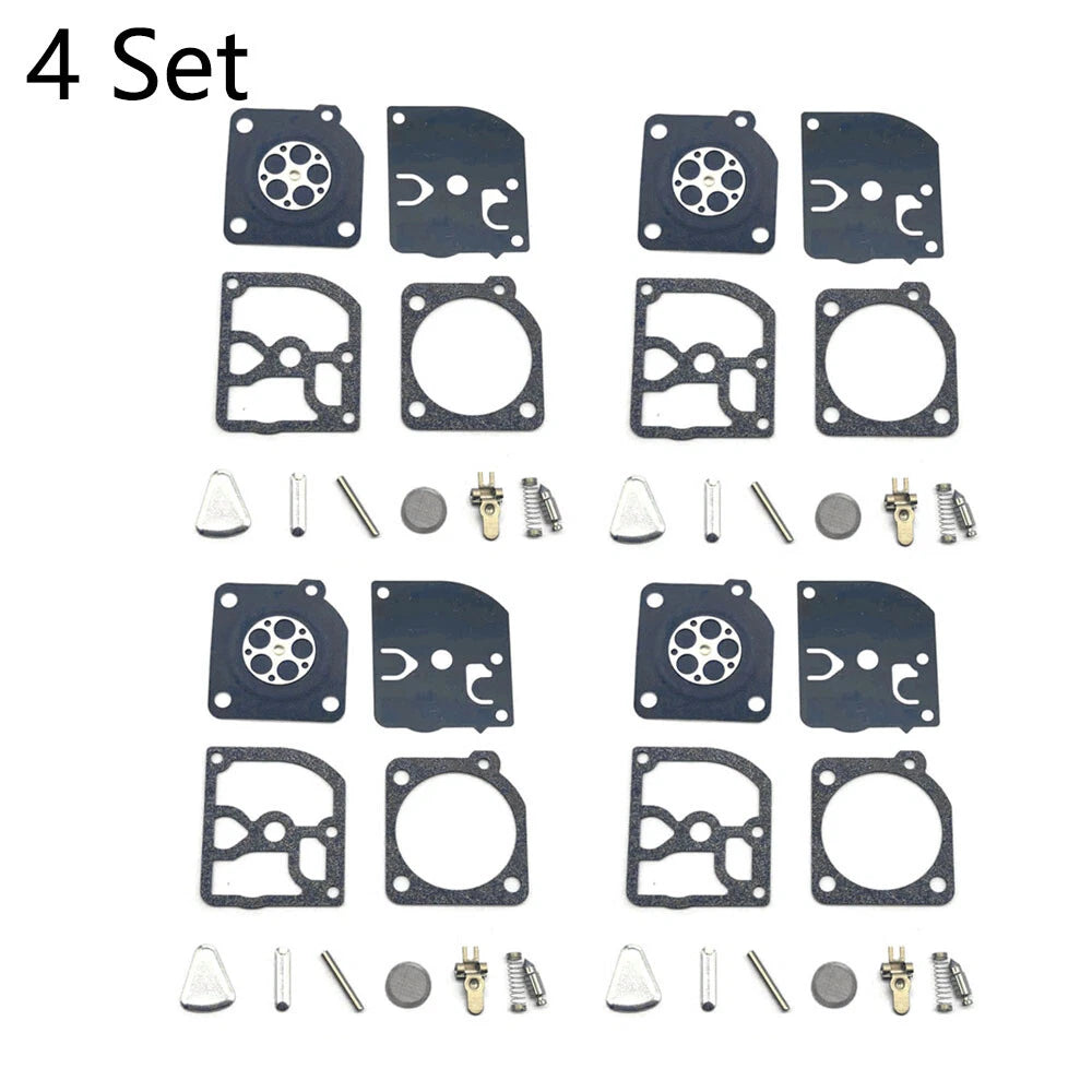 Set of 4 Carburetor Repair Kits for Stihl 20T 021 023 025 FS300 FS350 Zama RB-41