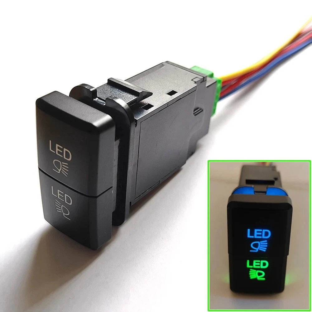 Fog Light Switch Button for Car (Dual Buttons)