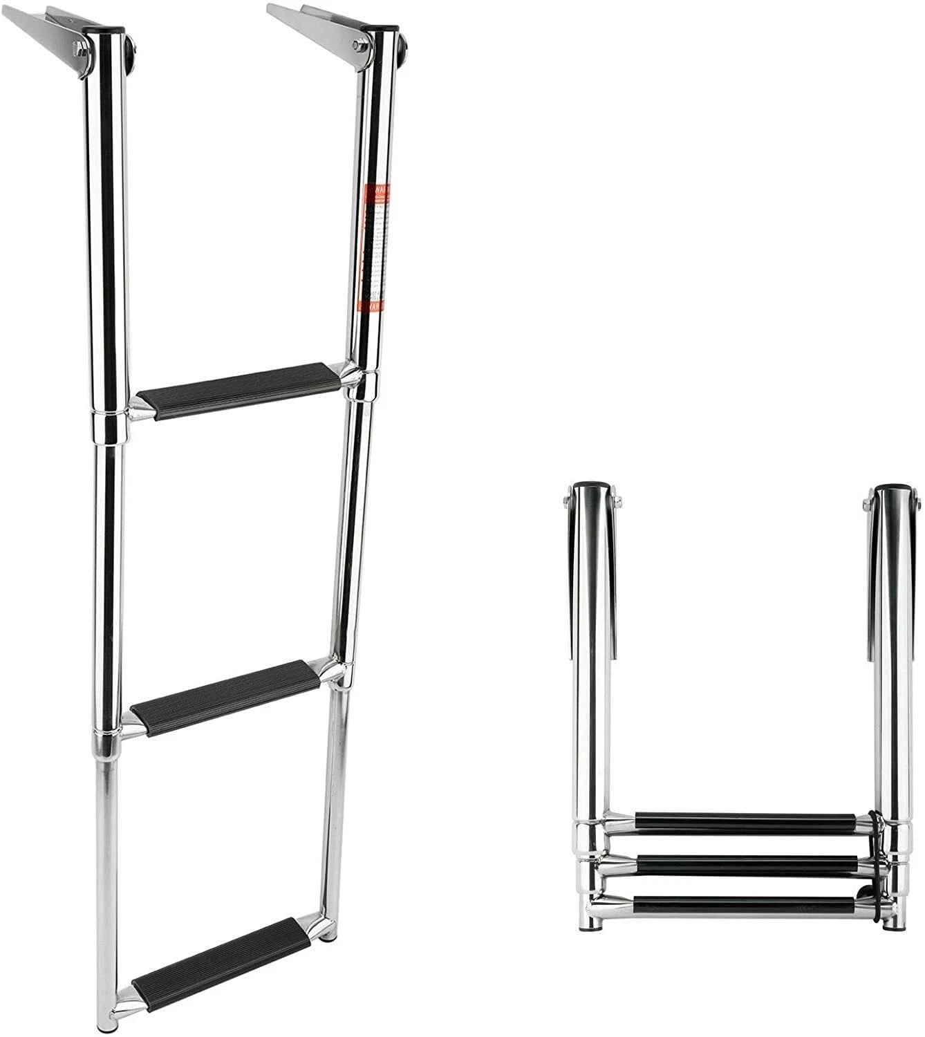 3 Step Stainless Steel Telescoping Boat Ladder for AmarineMade
