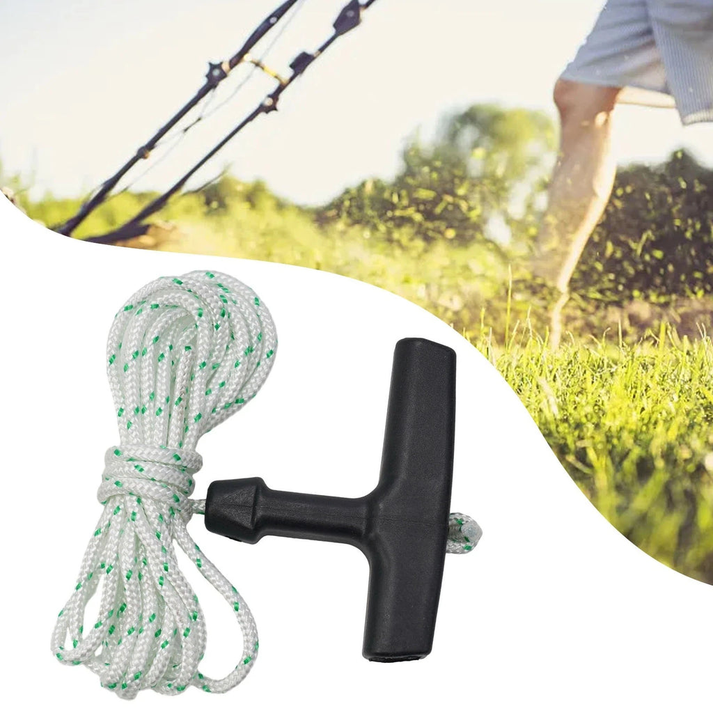 Pull Handle Starter Rope for Lawnmower (Replacement Part)
