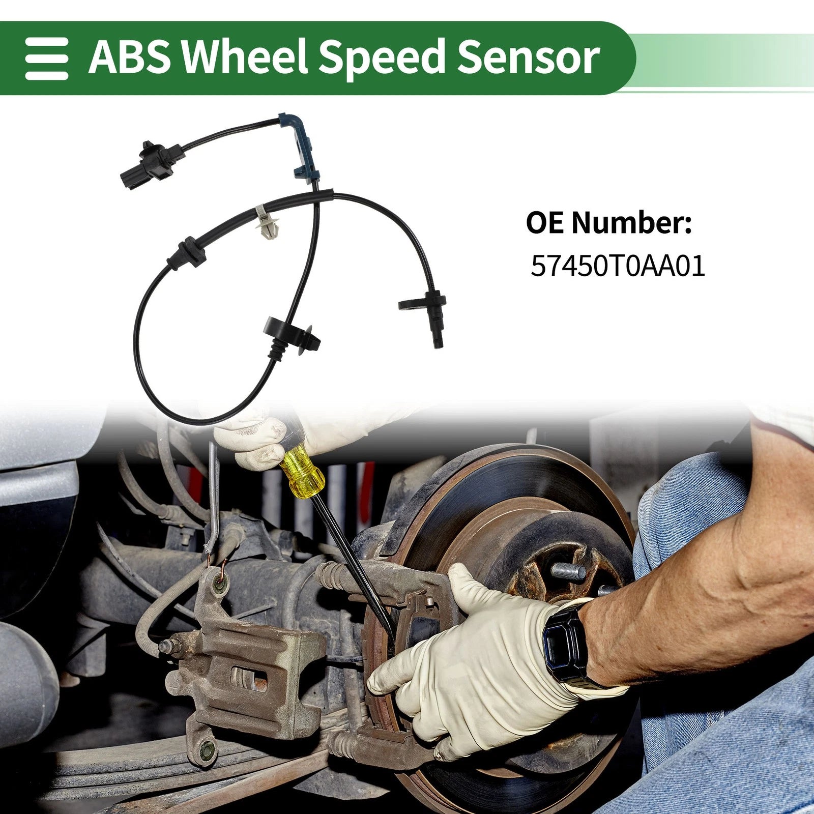 ABS Wheel Speed Sensor Replacement for Honda CR-V (2012–2016)
