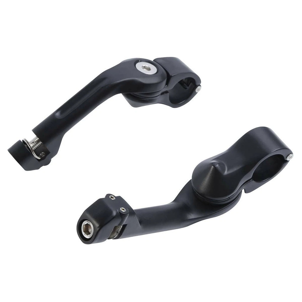 32mm Matte Black Adjustable Footpeg Mount for Harley (Fitment Specific)