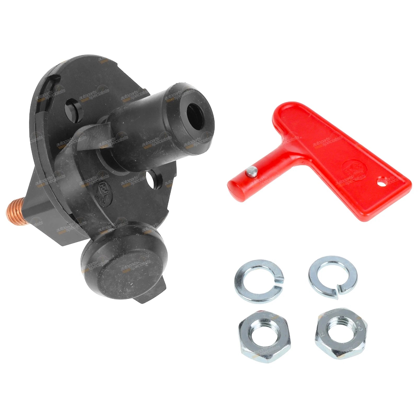 Battery Main Cutout Switch 150Amp for Merit (With Cap, Key & Cover)