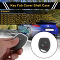 Gray Car Key Case for Ford Courier (2016–2023) - 3 Buttons