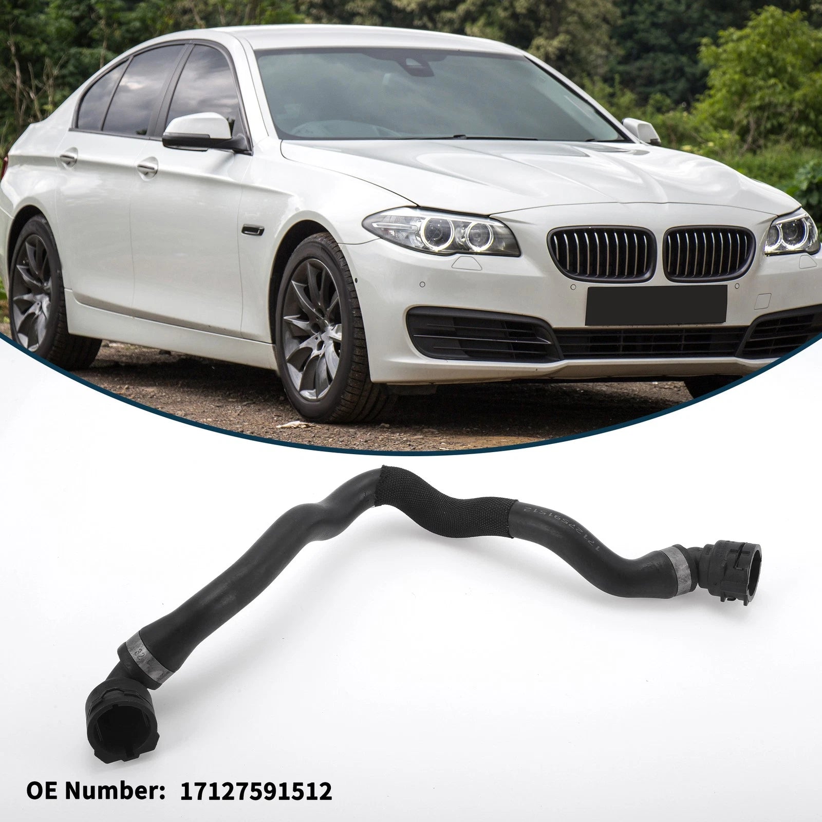 Radiator Hose Replacement for BMW 535i 2009–2015 Cooling Liquid Tube