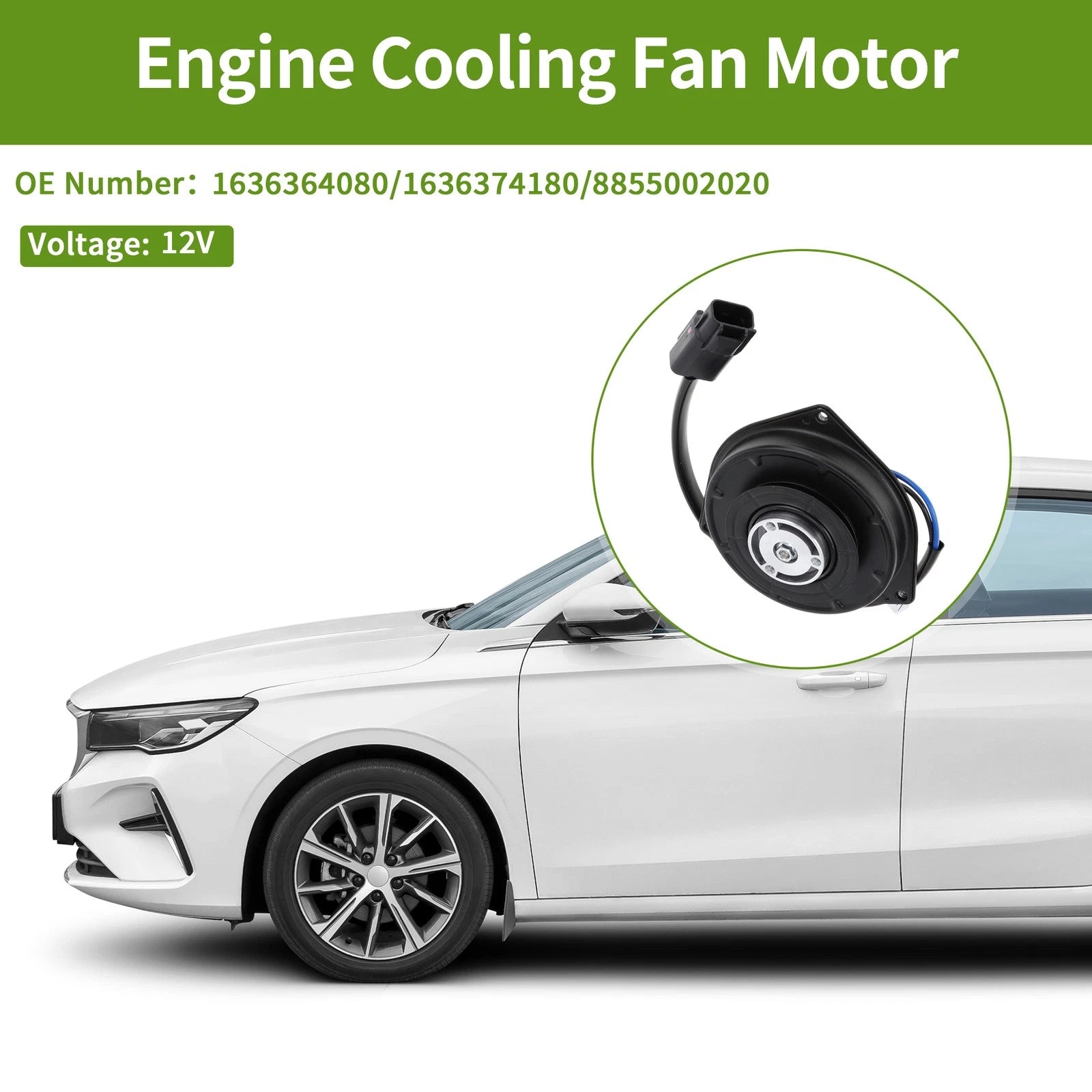 Engine Cooling Fan Motor Replacement for Toyota RAV4 (1994–2000)