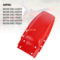 Rear Red Fender Mud Guard for Honda XR80R XR100R (1985–2000)