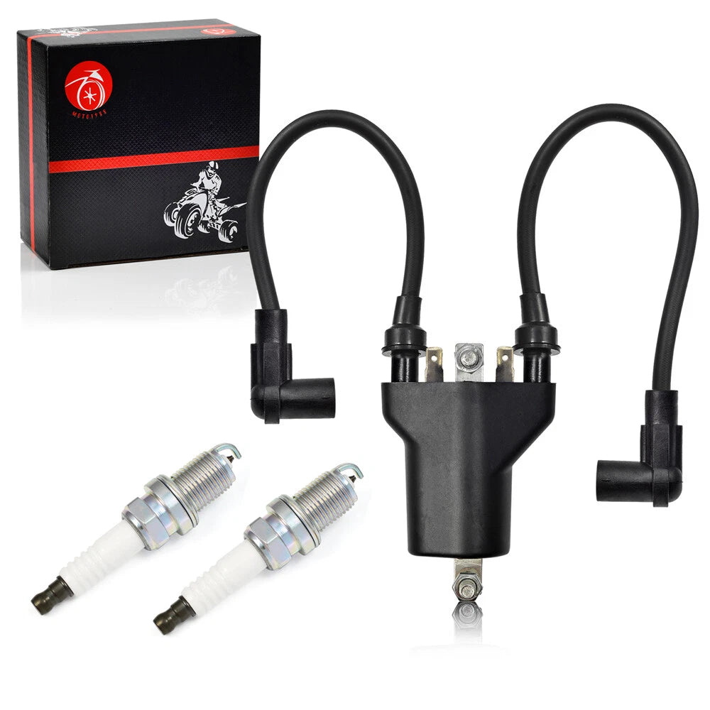 Ignition Coil & Spark Plug for EZGO Marathon Medalist TXT (1994–2008) 26652-G01