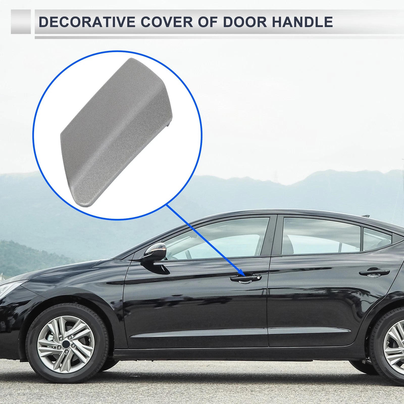 Front Left Door Handle Cover OEM Replacement for BMW 7-Series G11 (2017–2022)