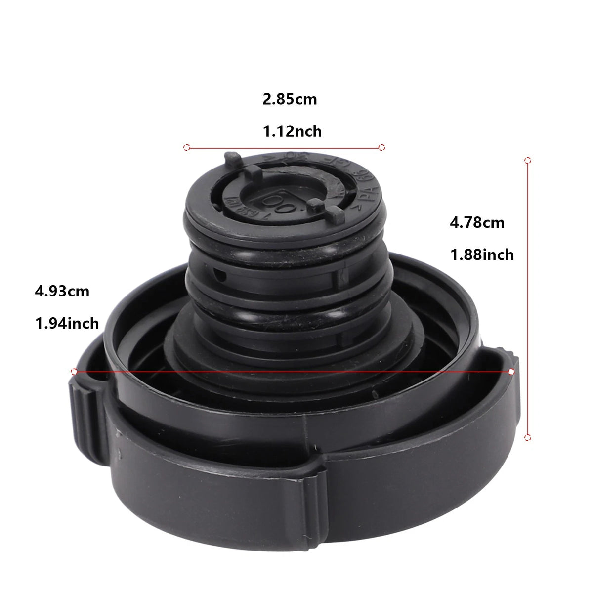 Replaceable Radiator Cap for Improved Pressure & Cooling Performance