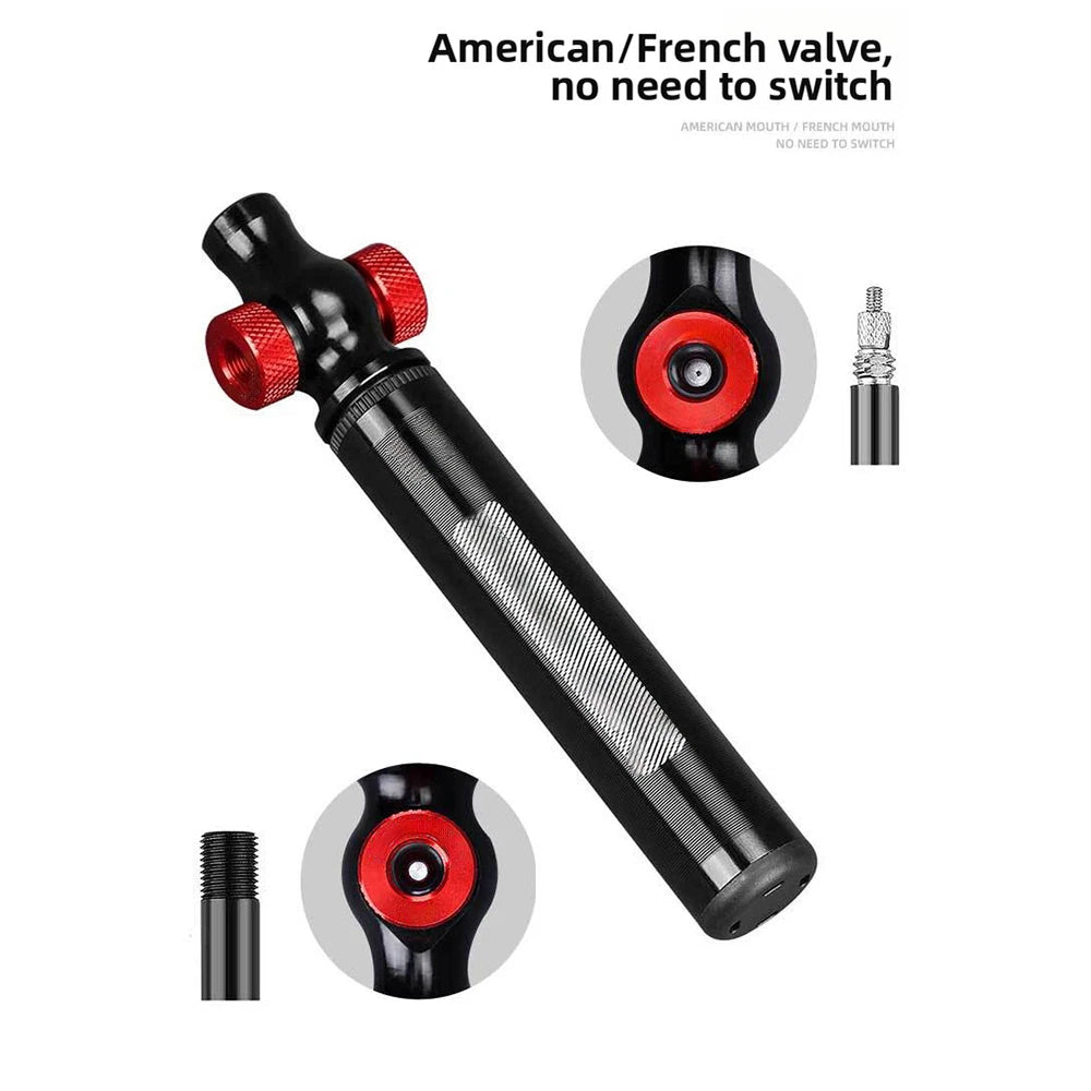 Portable 130 PSI Bike Pump for Universal Use (2010–2023)