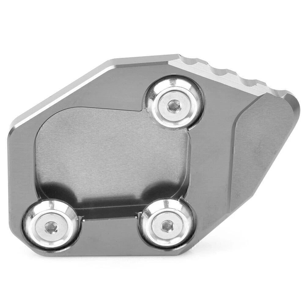 Kickstand Side Stand Extension Plate Pad for Honda CBR600RR (2007–2015) Titanium
