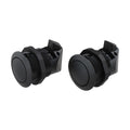 2 Piece Keyless Button Lock Set for Vertical Door Security