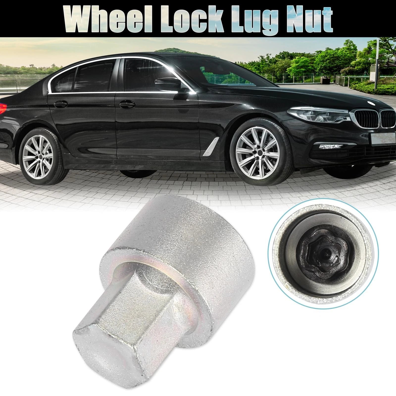 Wheel Lock Lug Nut Removal Key for BMW 3 5 7 Series (2006–2018)
