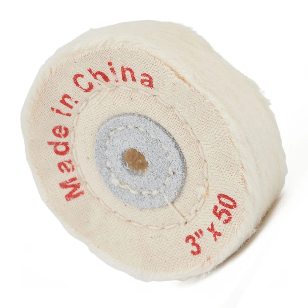 Cloth Buffing Wheel for Rotary Tool Grinder (Universal Fit)