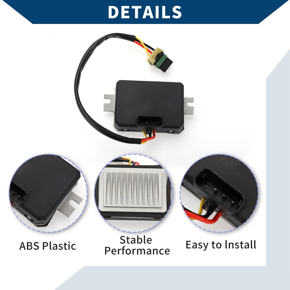 HVAC Blower Motor Resistor for Pontiac Bonneville (2000–2005)
