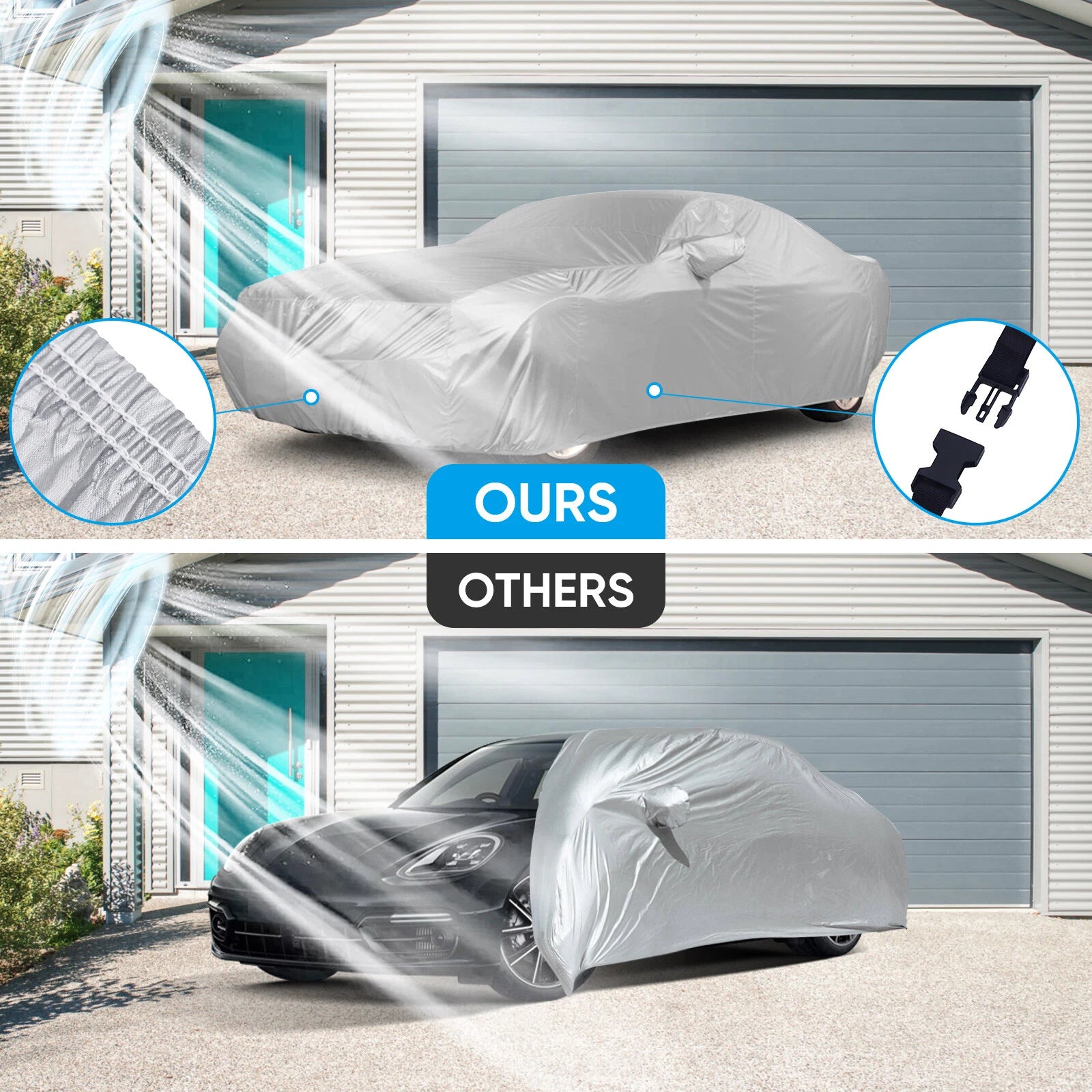 Large Full Car Cover for Neverland (Universal Fit)