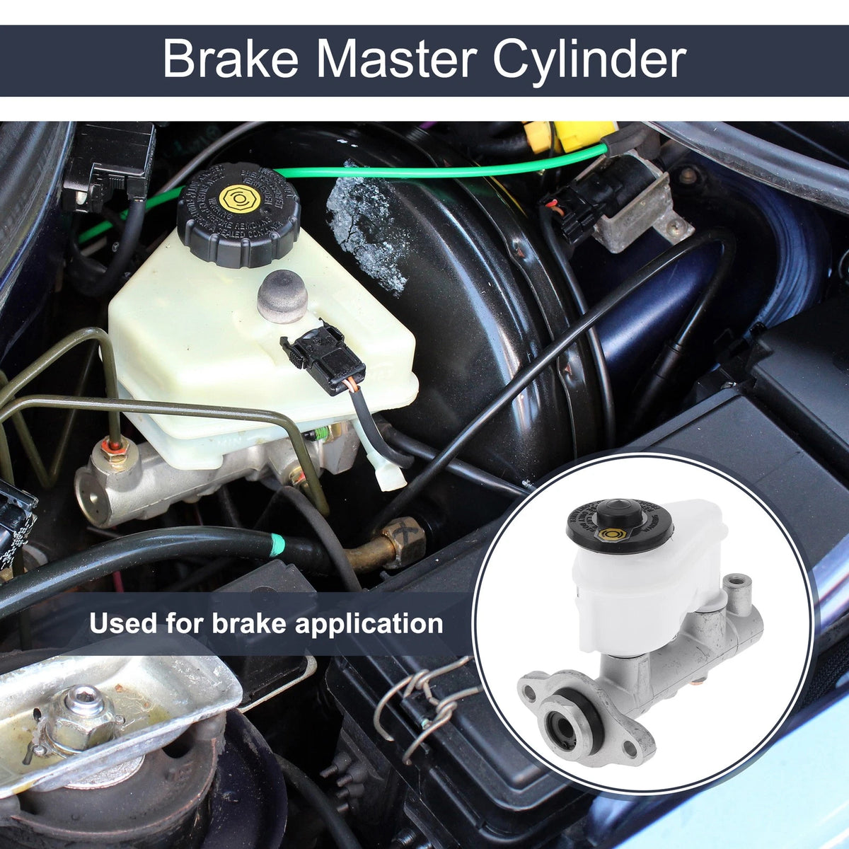 Brake Master Cylinder with Reservoir for Toyota Corolla AE101 AE111 (1993–1995)