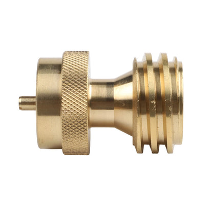Solid Brass Adapter for 1lb to 20lb Propane Tank