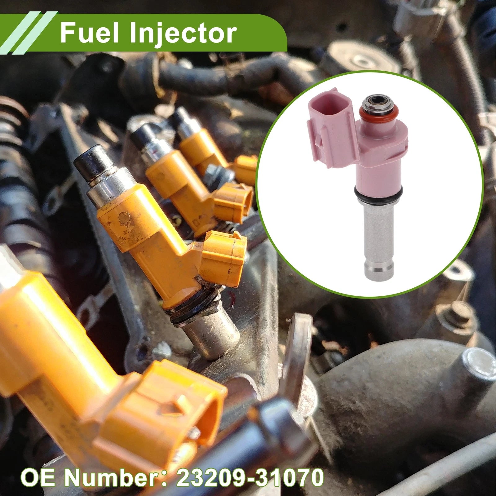 Fuel Injector Replacement for Lexus GS350 3.5L (2007–2011) 1 Piece