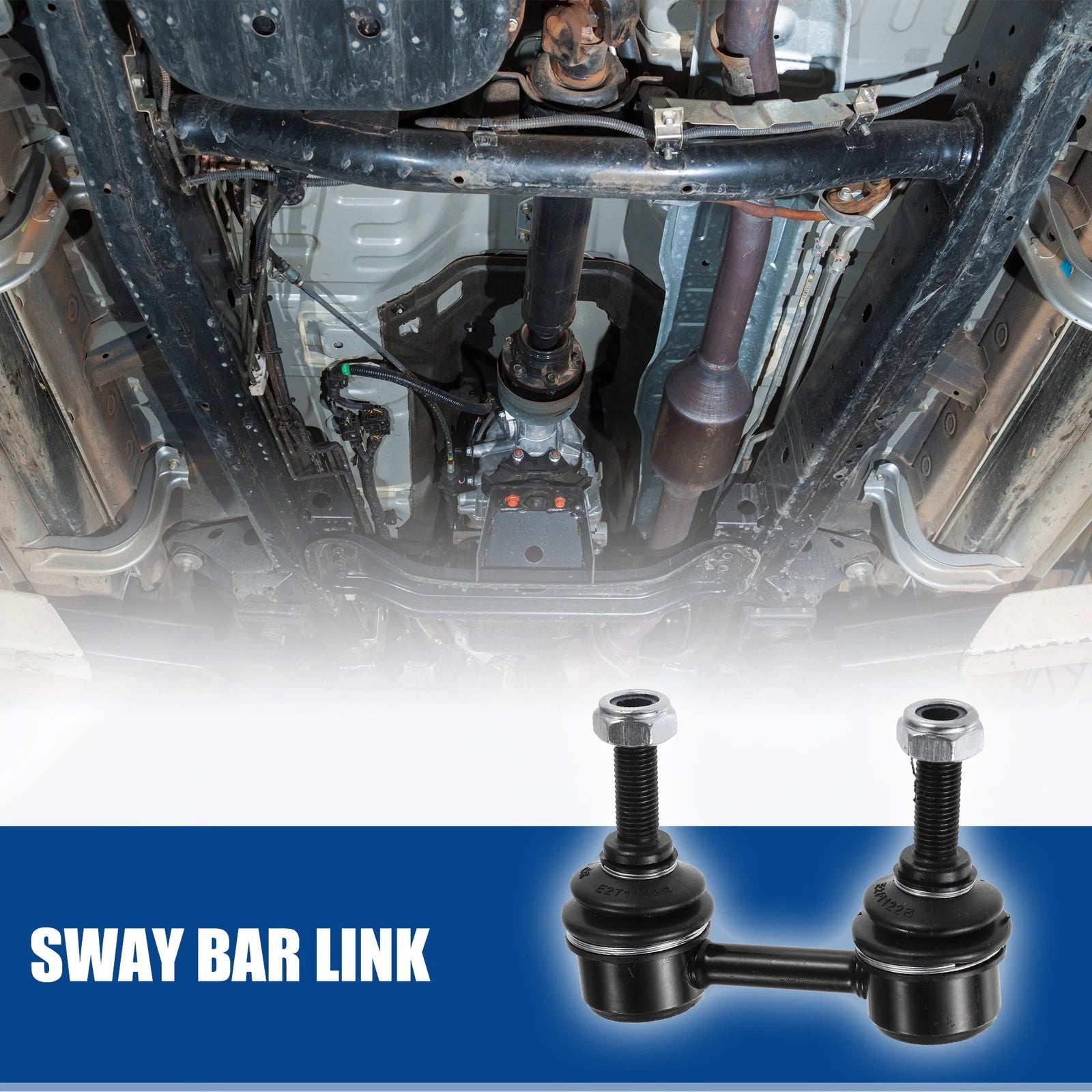 2 Pcs Rear Sway Bar Link Stabilizer Bar Link Replacement for Subaru Forester (2014–2018)