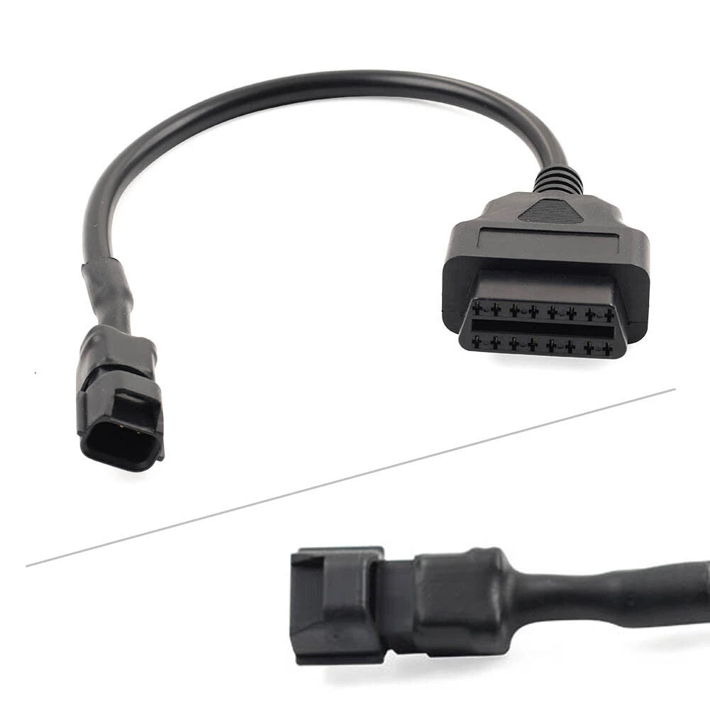 OBD2 Diagnostic Cable Adapter Connector for KYMCO EFI (3pin to 16pin)
