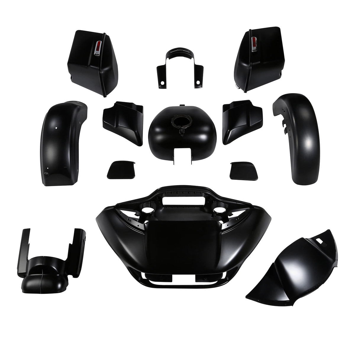 Fairings Bodywork Kit for Harley Touring Road Glide FLTRX (2015–2023) Black Denim