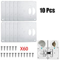 10Pcs Cabinet Hinge Repair Tool for Kitchen Cupboard Door Fixing