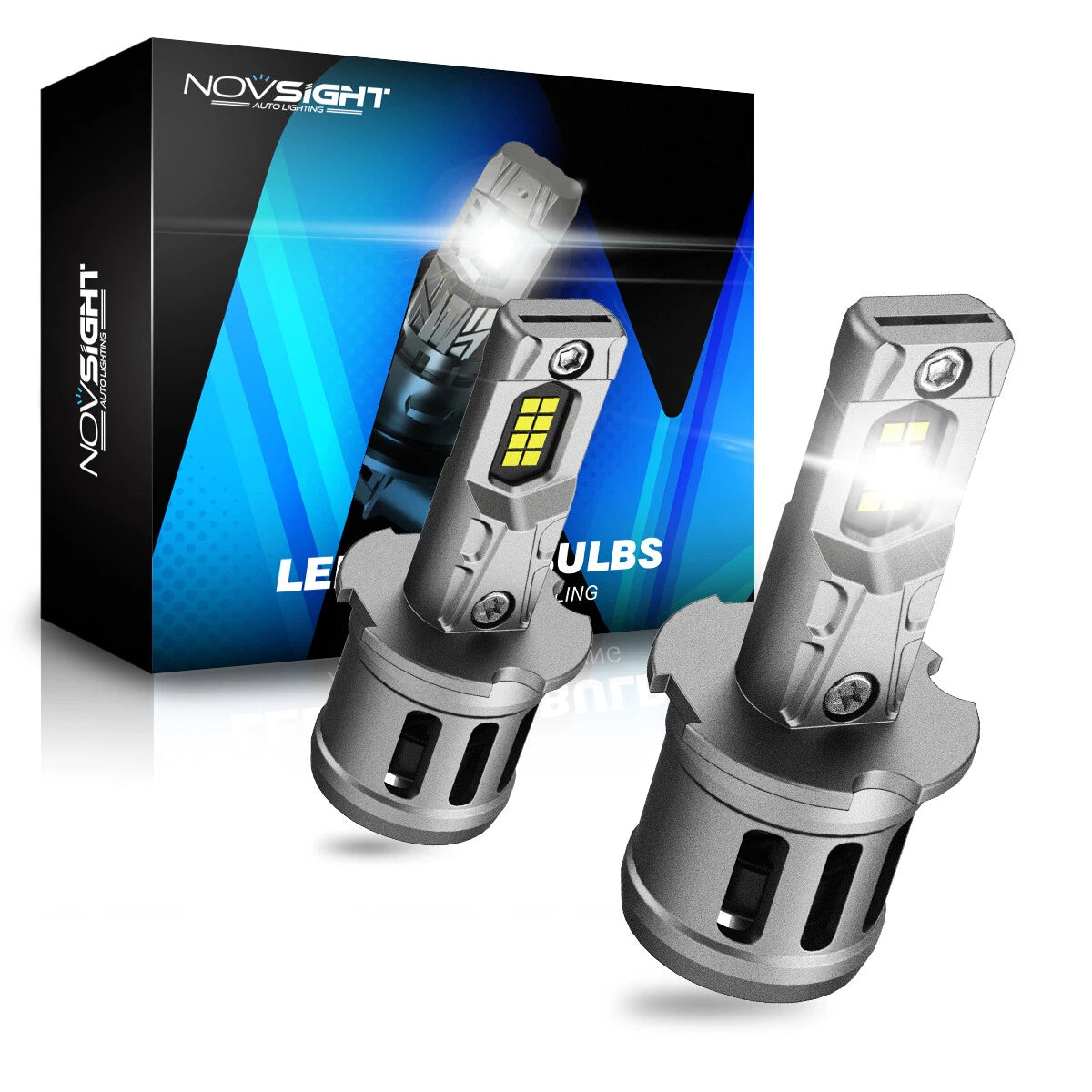 2X H3 LED Fog Light Bulb Conversion Kit for NOVSIGHT