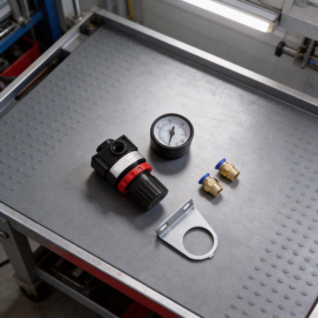 AR2000 Pressure Regulator with Gauge for Pneumatic Tools