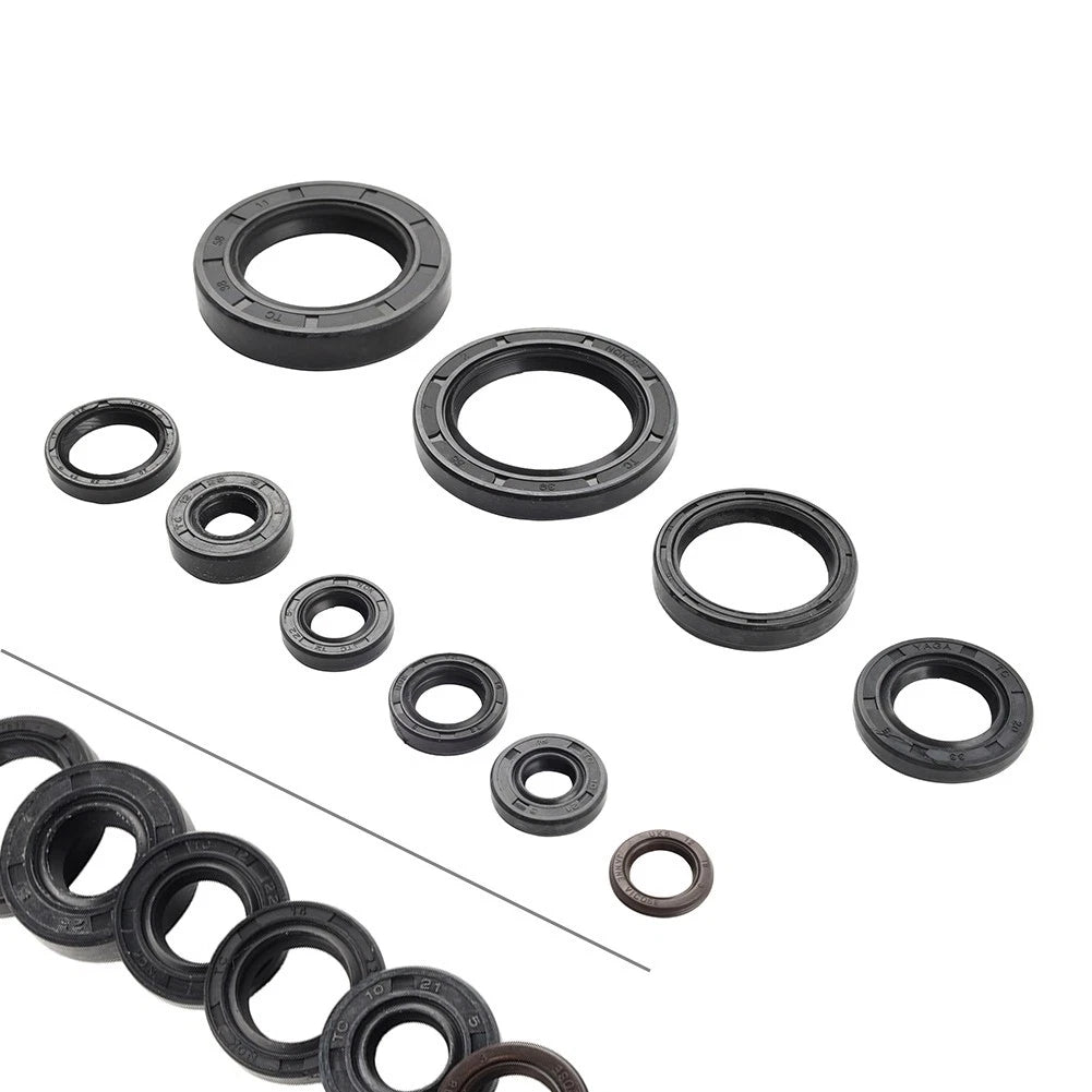 10pc Complete Engine Oil Gasket Set for Honda CRF450R (2002–2008)