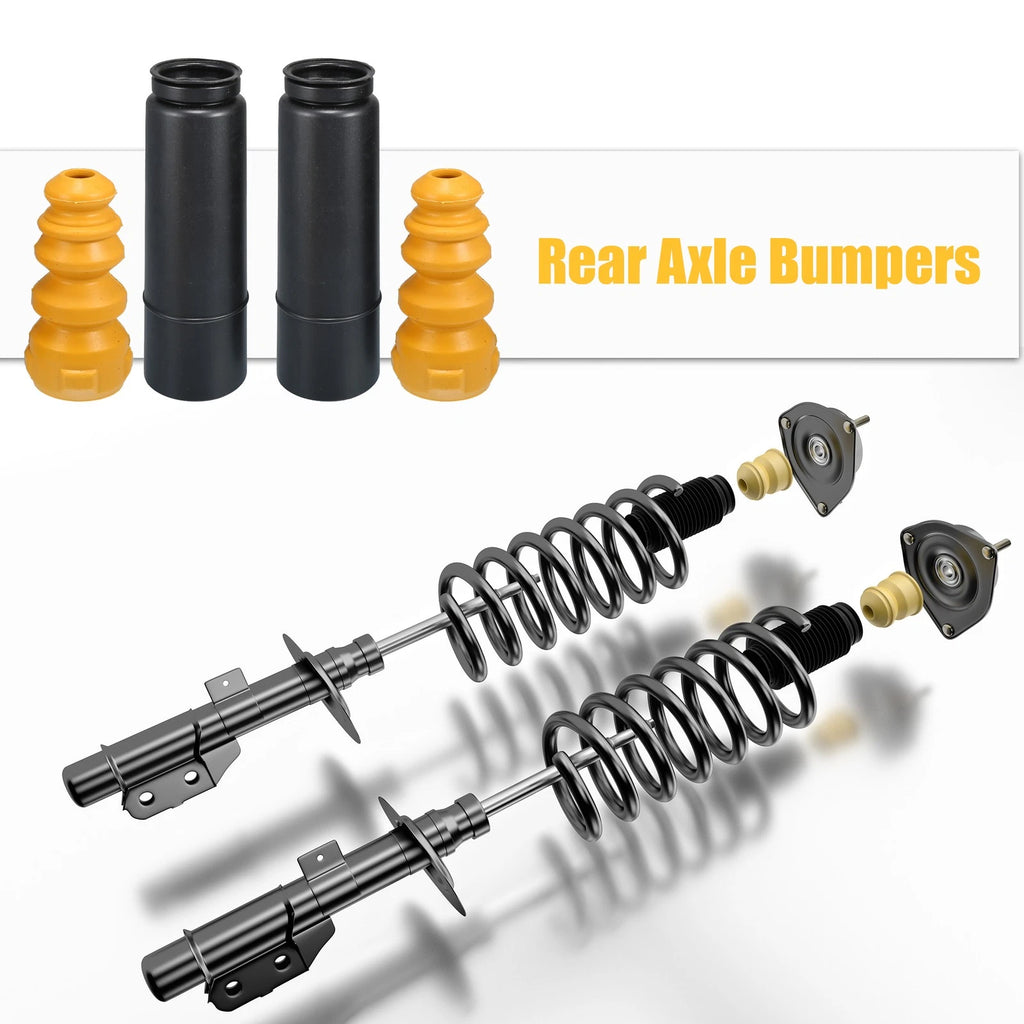 Rear Jounce Bumper Shock Absorber for Volkswagen Golf V (2003–2009) Set