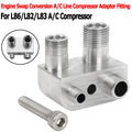 Adapter Fitting for GM Gen V L86 L83 Engine Swap A/C Line Compressor (2014–2023)