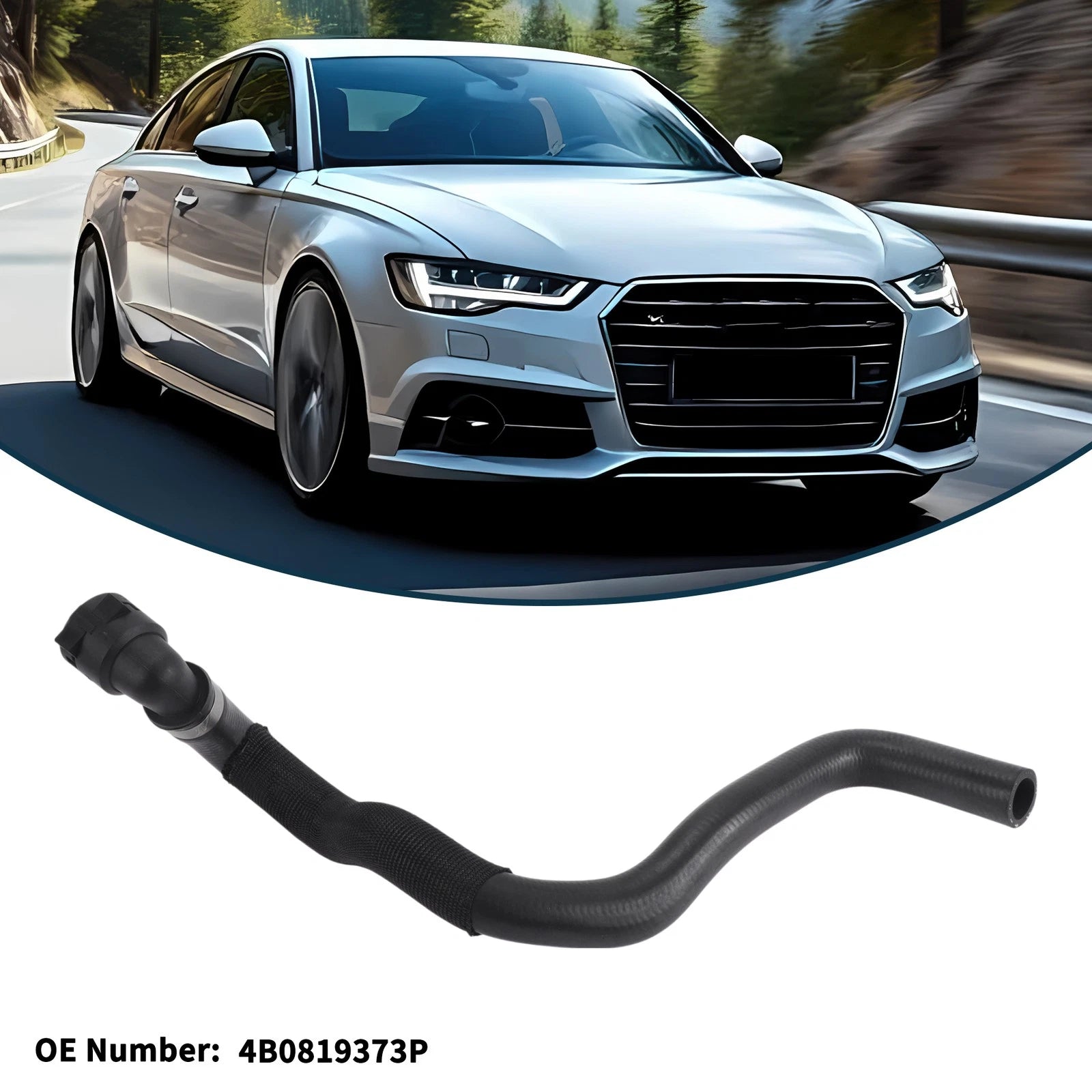 Radiator Hose Warm Air Inlet Pipe Replacement for Audi A6 (1997–2005)