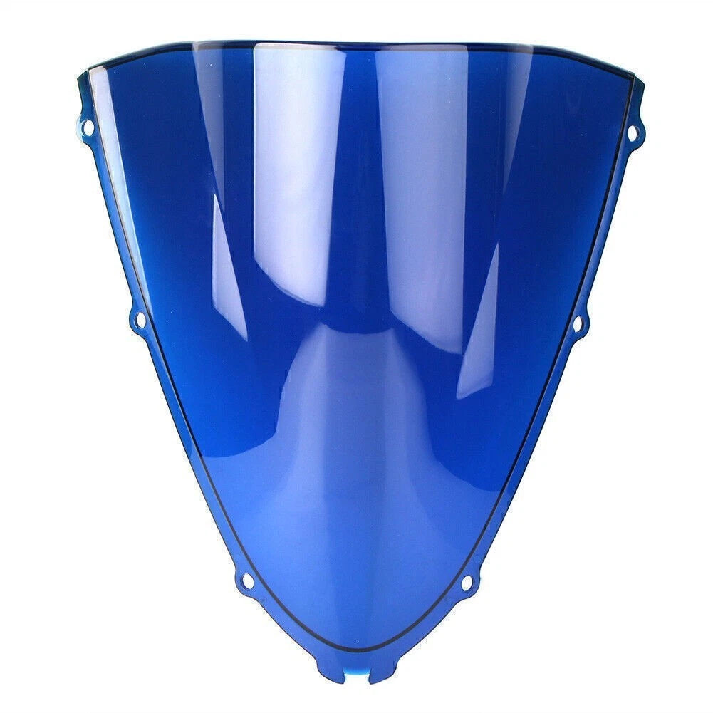 Double Bubble Windshield for Kawasaki Ninja ZX14R (2006–2024) - Blue
