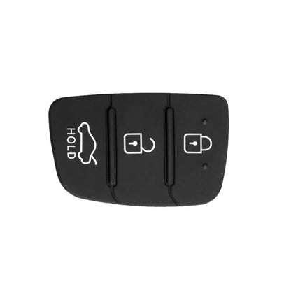 Silicone Key Button Pad for Hyundai Tucson, Creta (3 Buttons)