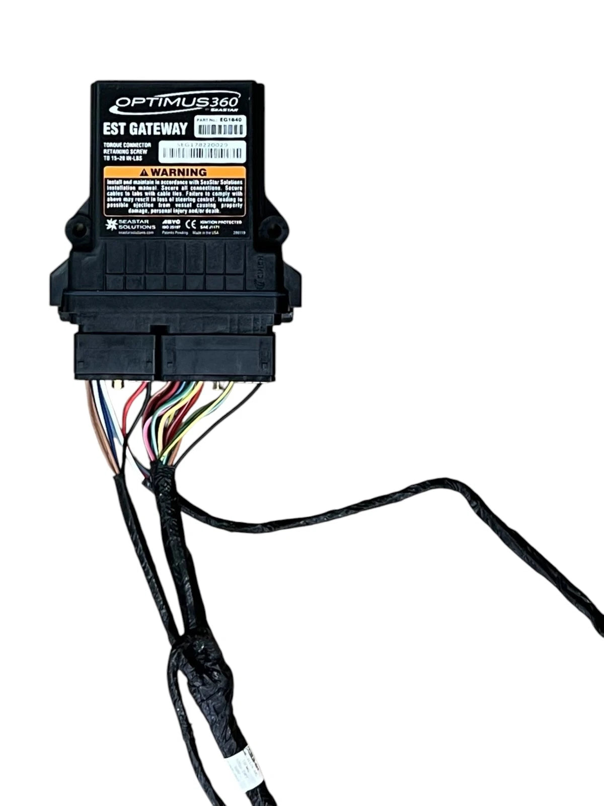 Seastar EG1840 EST Gateway Module w/ CM20038 Harness for Mercury (Twin DTS)