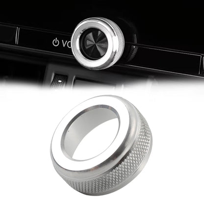 Silver Console Volume Button Switch Ring for Lexus NX250 350h 450h (2022–2024)