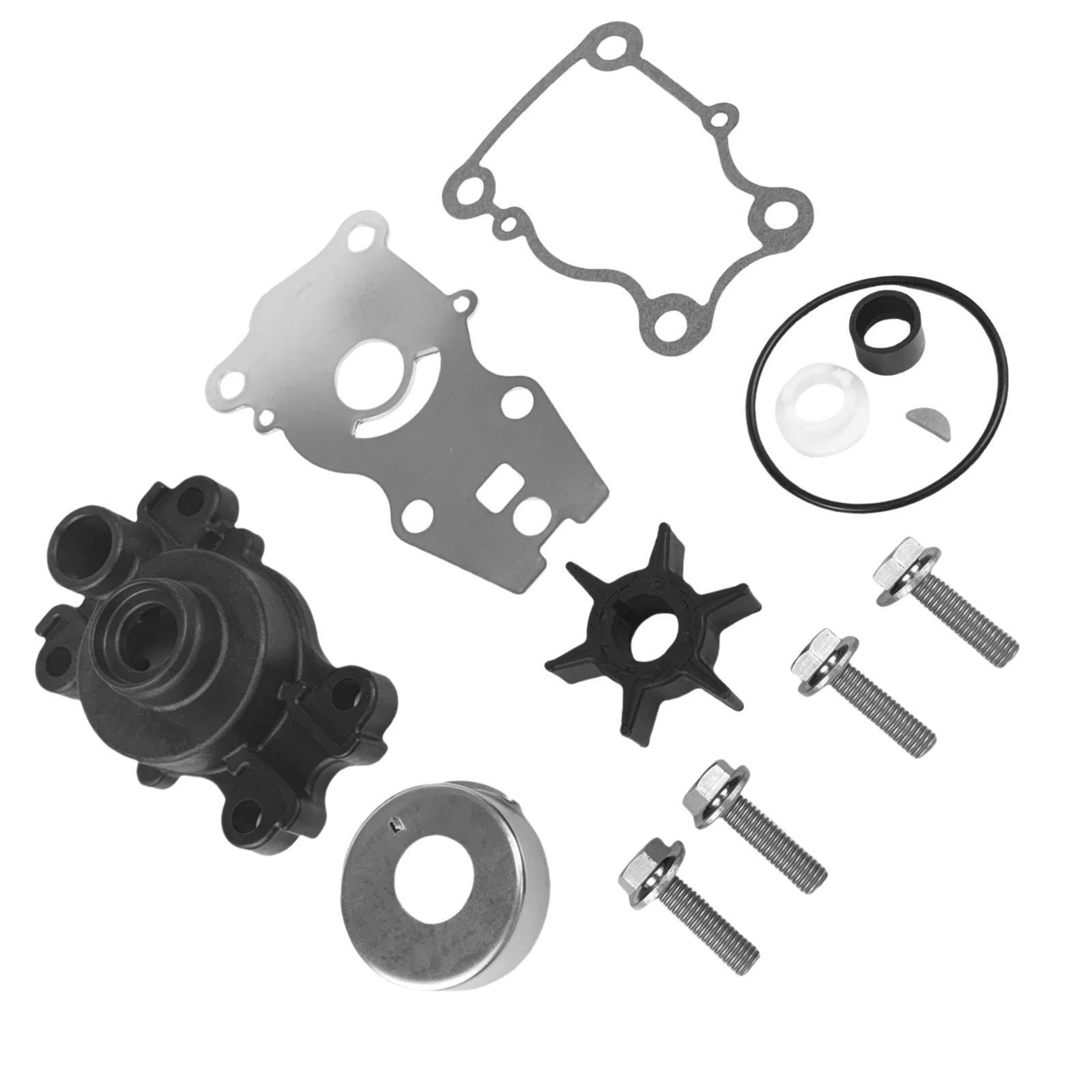 Water Pump Impeller Kit for Yamaha 25 30 40 HP 4-Stroke Outboard (66T-W0078-00)