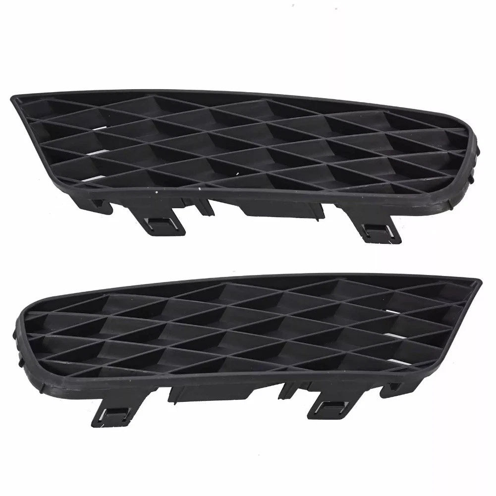 Black Plastic Front Outer Lower Fog Light Covers for Honda For Civic 2009 2011