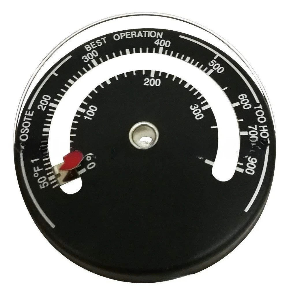Stove Temperature Thermometer Magnetic 0-500°C Bimetal Construction