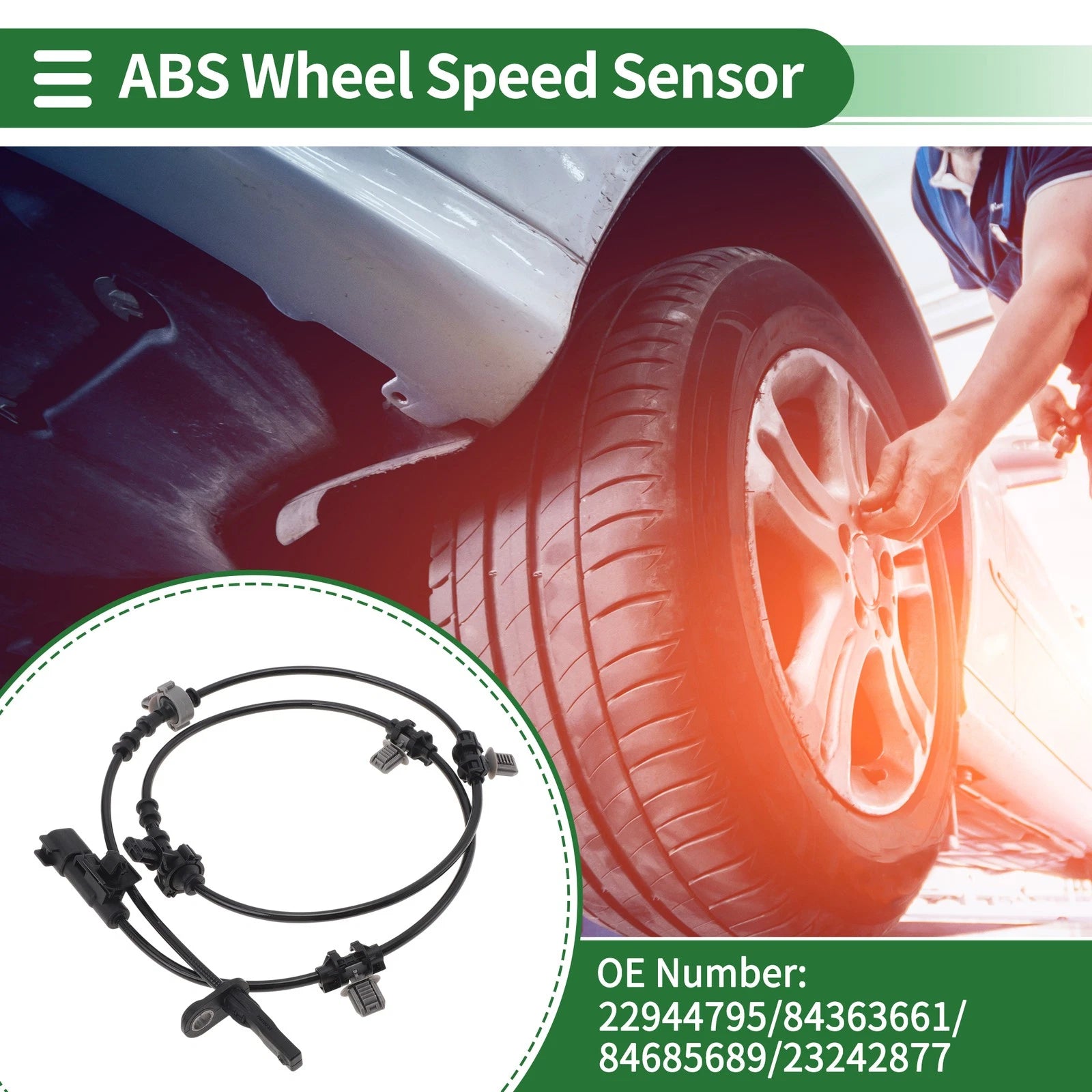 ABS Wheel Speed Sensor No. 22944795 for Chevrolet Malibu (2016–2017)